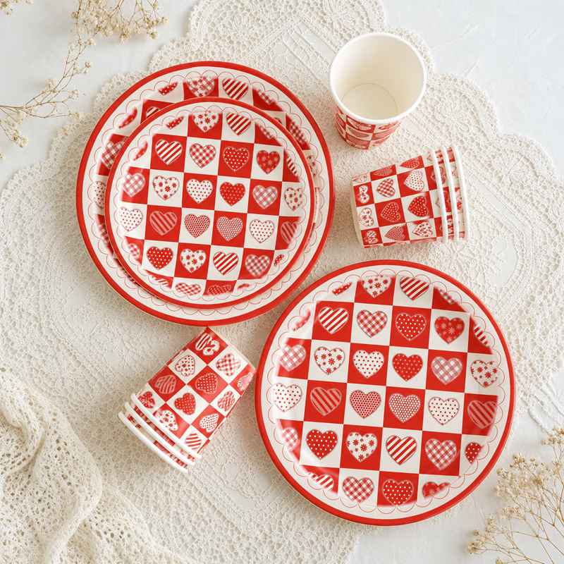 Fiery Hearts Party Set