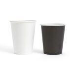 Solid Color Style Pure White Party Disposable Tableware Set