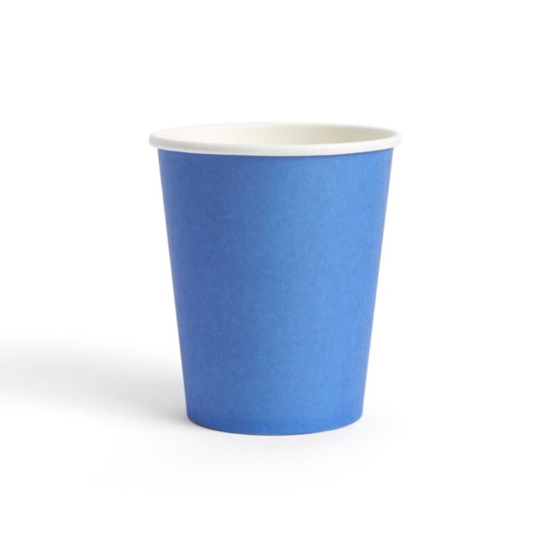 Solid Color Style Pure Blue Party Disposable Tableware Set