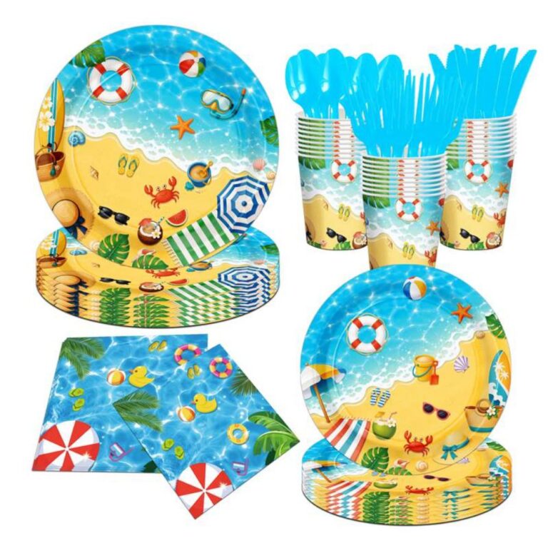 Printed Pattern Style Summer Beach Party Set