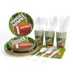 Printed Pattern Style Free Bowl Party Disposable Tableware Set