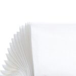 Solid Color Style Pure White Party Disposable Tableware Set