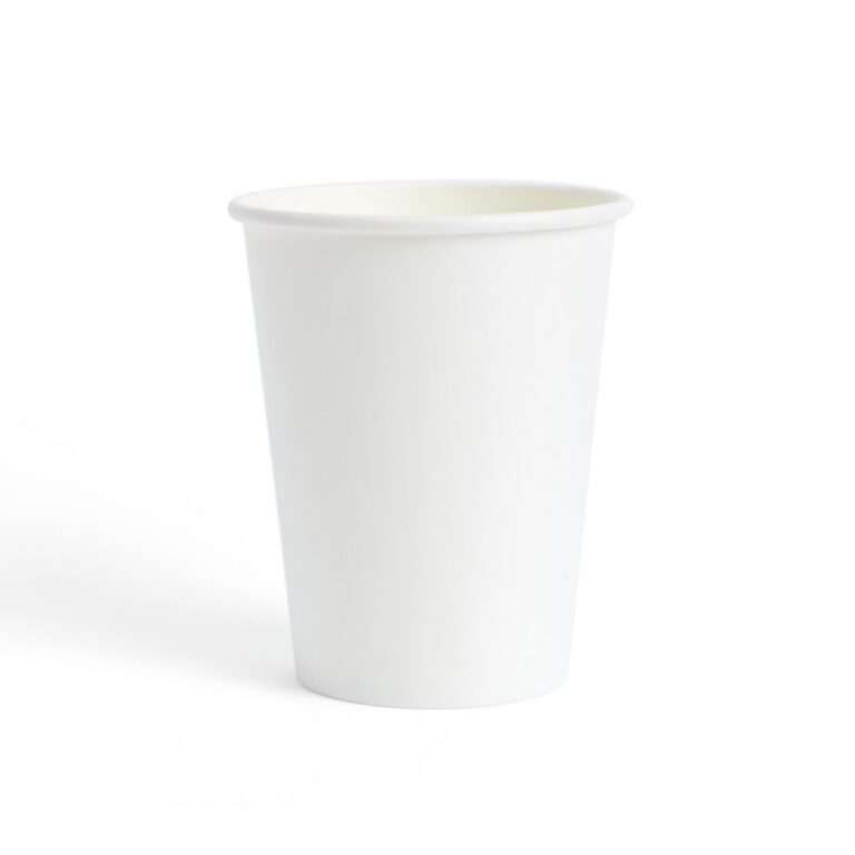 Solid Color Style Pure White Party Disposable Tableware Set
