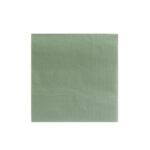 Solid Color Style Sage Green Party Disposable Tableware Set