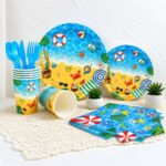 Printed Pattern Style Summer Beach Party Set