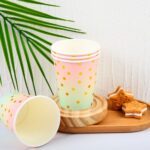 Printed Pattern Style Happy Birthday Balloon Pattern Disposable Party Tableware Set