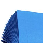 Solid Color Style Pure Blue Party Disposable Tableware Set