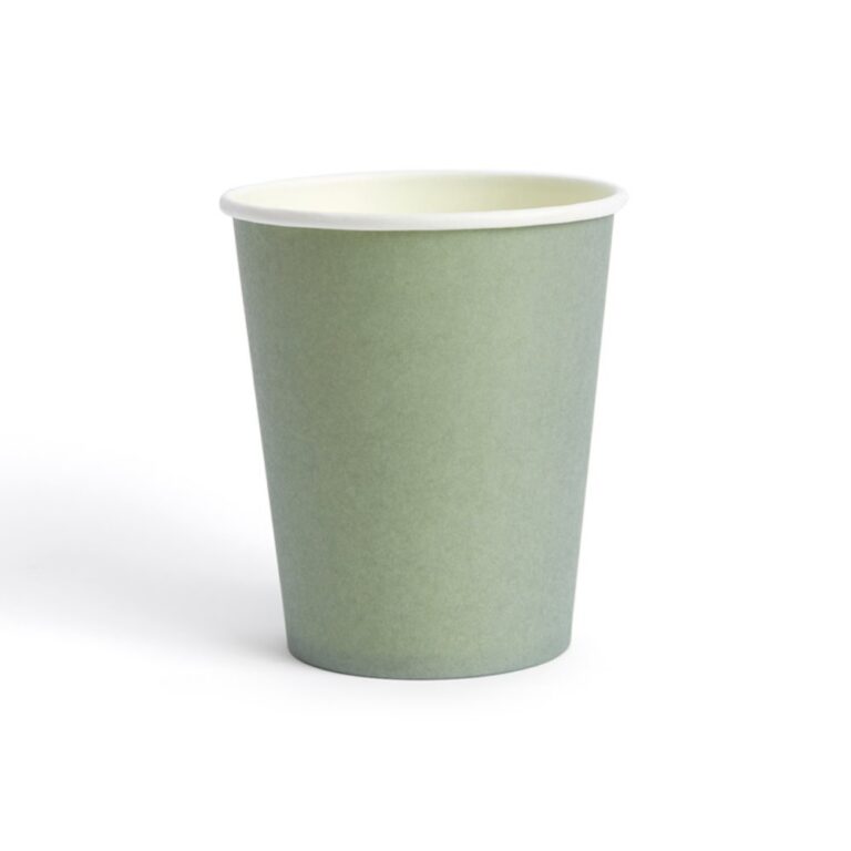 Solid Color Style Sage Green Party Disposable Tableware Set