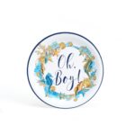 Printed Pattern Style Fresh Seahorse & Star Party Disposable Tableware Set